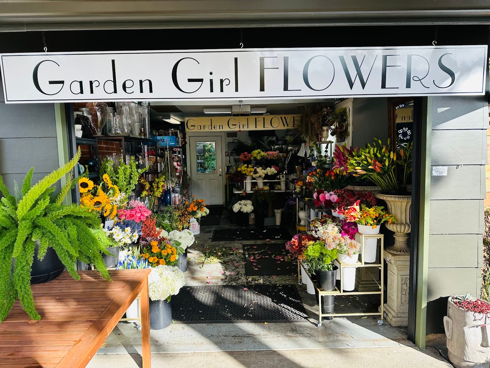 Garden Girl Flowers in Eugene